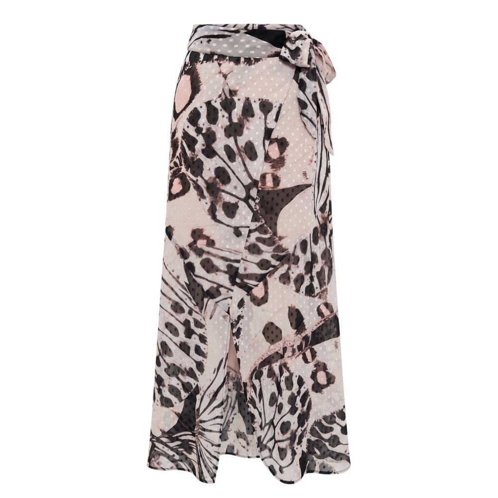 Trussardi Jeans Pink Polyester Women Skirt | Regal Royce