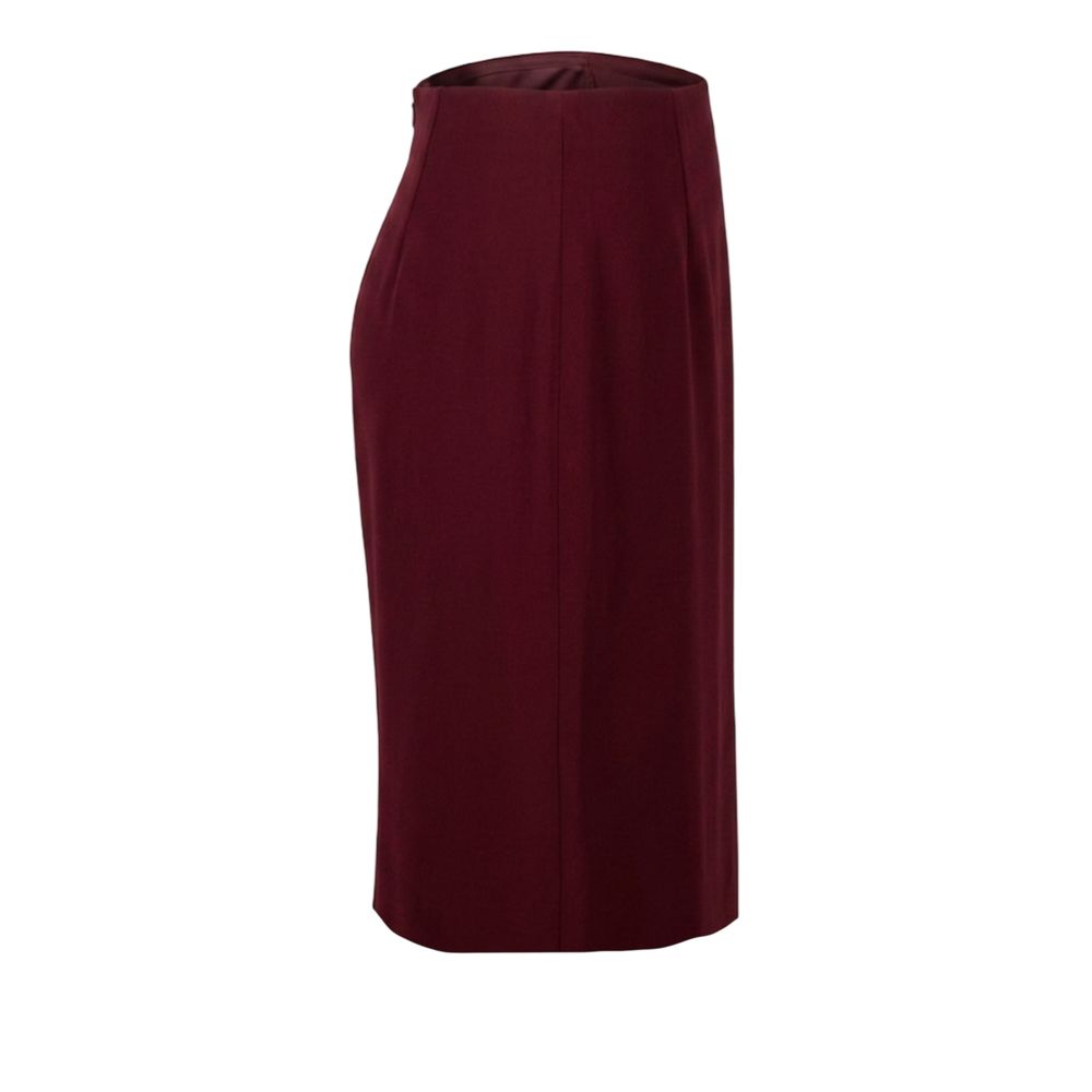Trussardi Red Acetate Women Skirt | Regal Royce