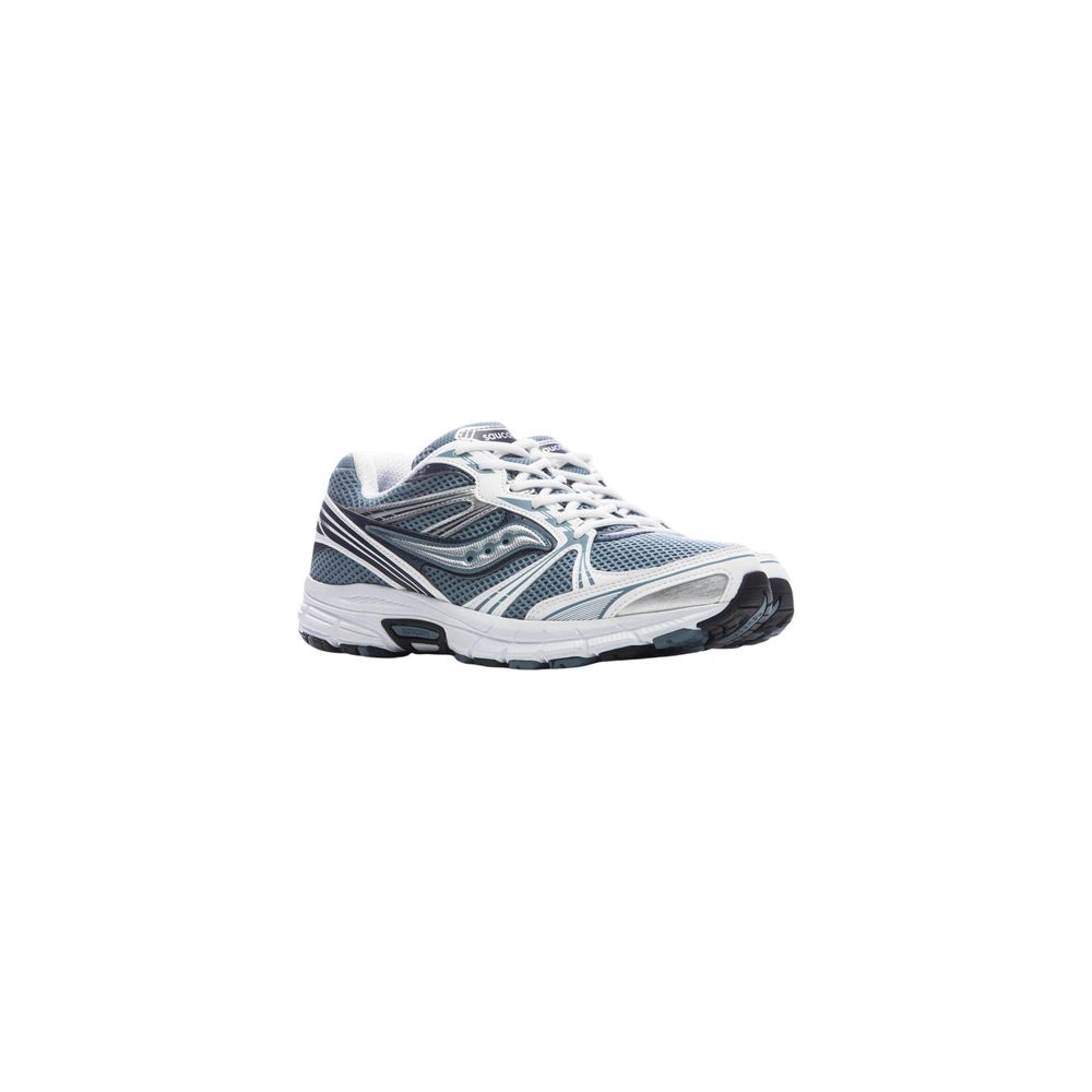 Saucony Blue Synthetic Athletic Sneakers | Regal Royce