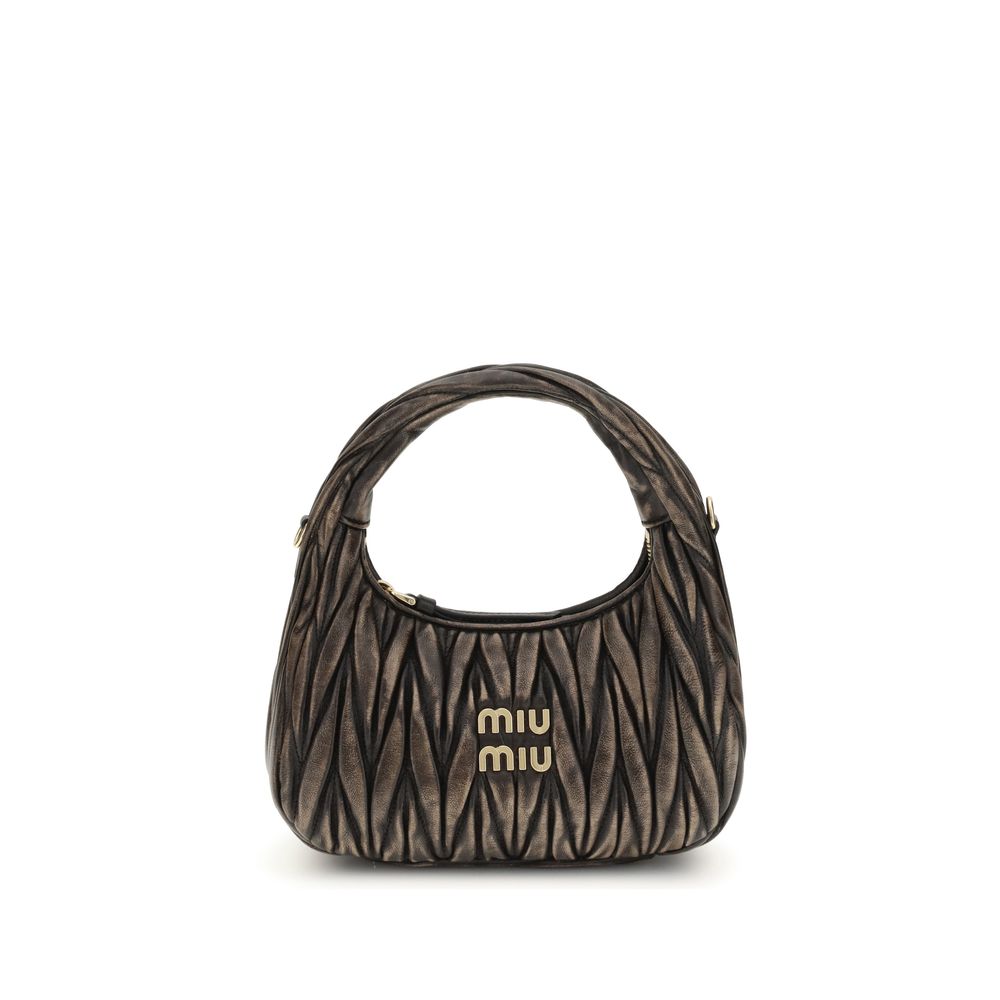 Miu Miu Brown Lamb Ovis Aries Aries Shoulder Bag | Regal Royce