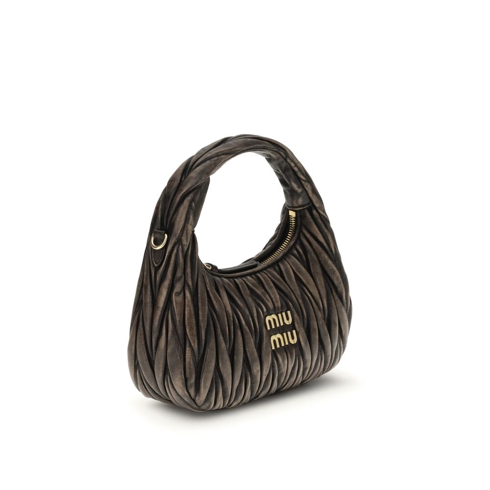 Miu Miu Brown Lamb Ovis Aries Aries Shoulder Bag | Regal Royce