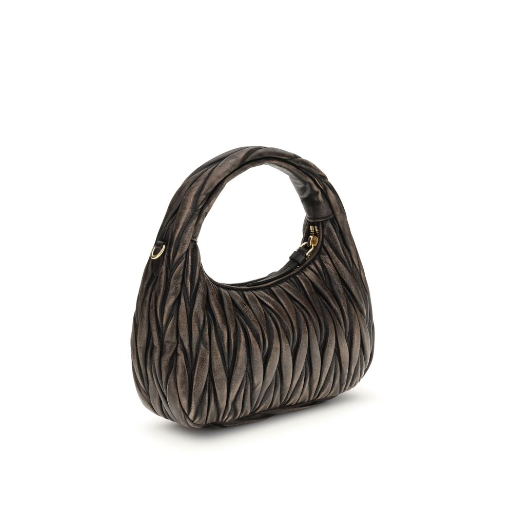 Miu Miu Brown Lamb Ovis Aries Aries Shoulder Bag | Regal Royce