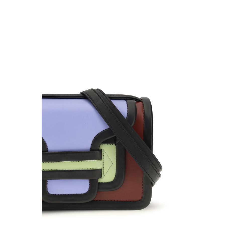 Pierre Hardy Multicolor Calf Leather Bos Taurus Shoulder Bag | Regal Royce