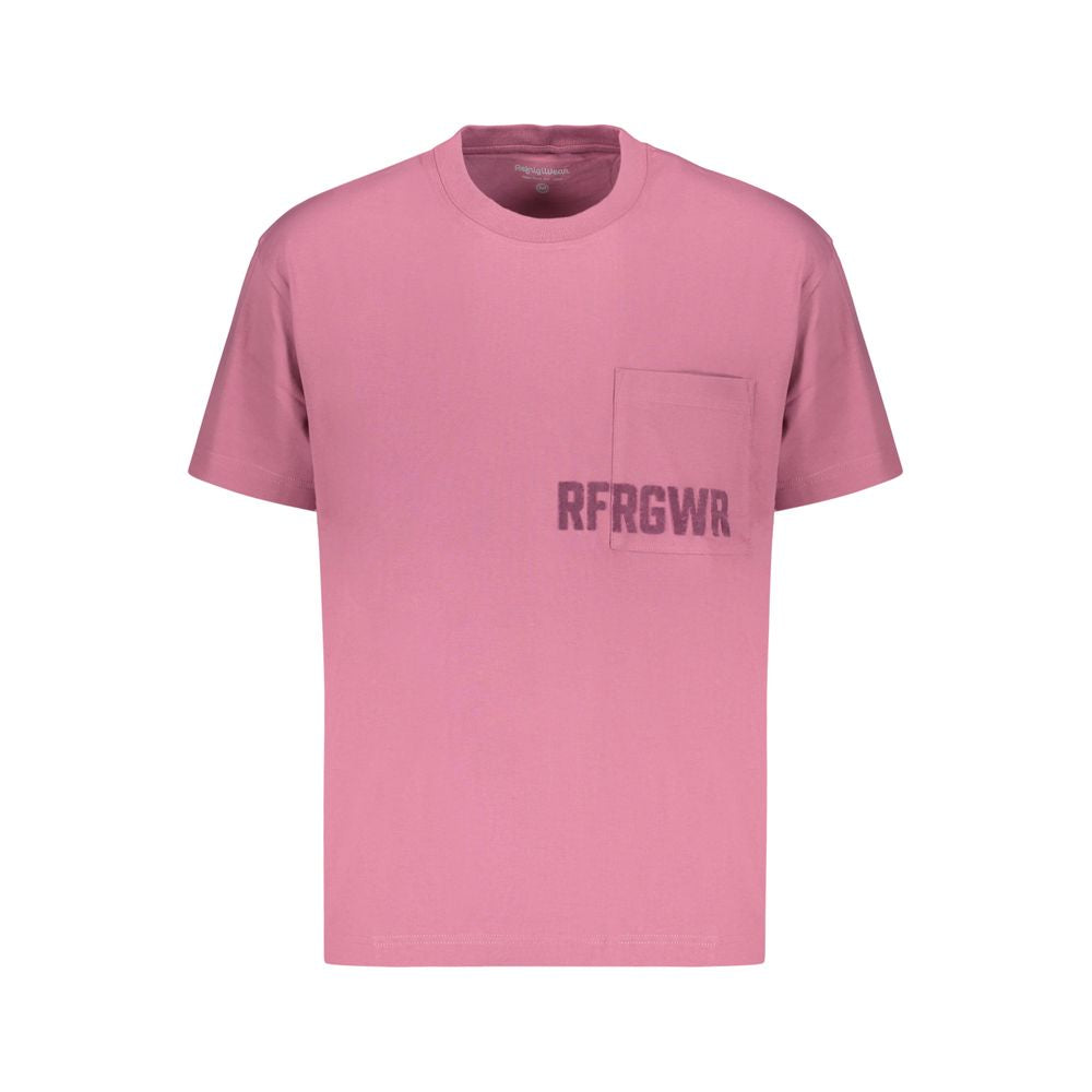 Refrigiwear Purple Cotton Men's T-Shirt | Regal Royce