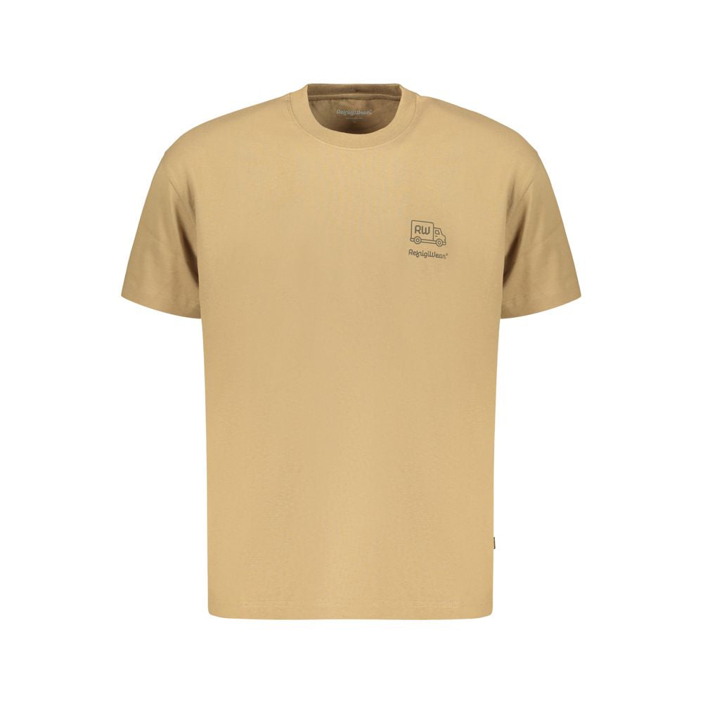 Refrigiwear Brown Cotton Men's T-Shirt | Regal Royce