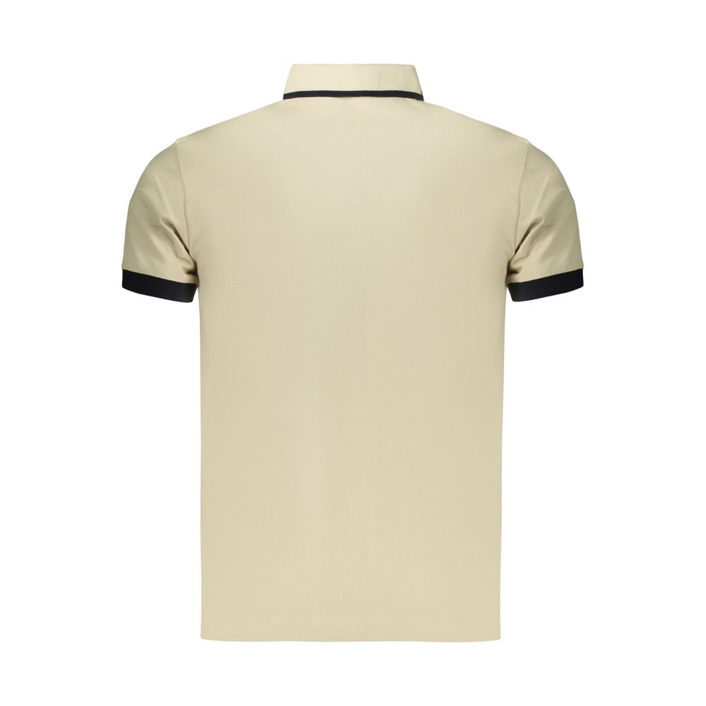 Refrigiwear Beige Cotton Men's Polo | Regal Royce