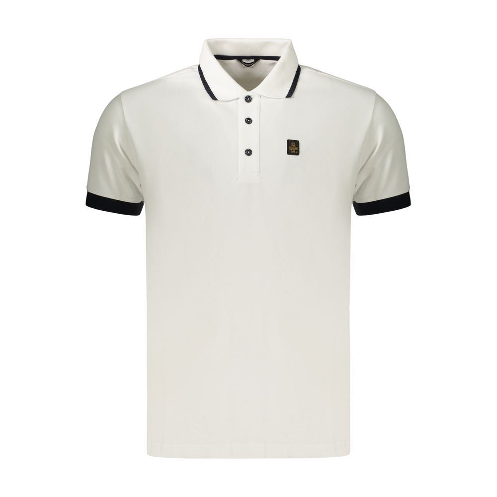 Refrigiwear White Cotton Men's Polo | Regal Royce