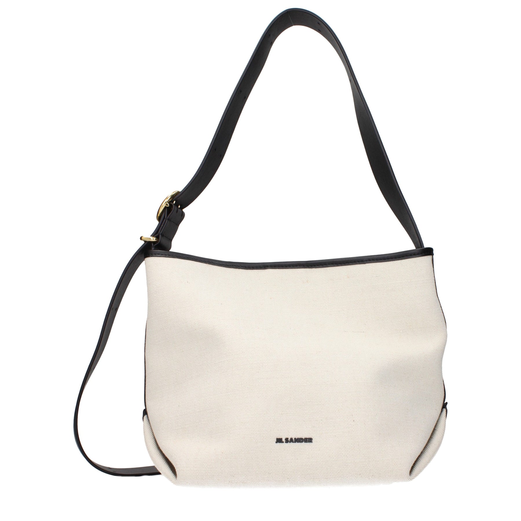 Jil Sander Beige Fabric Crossbody Bag | Regal Royce