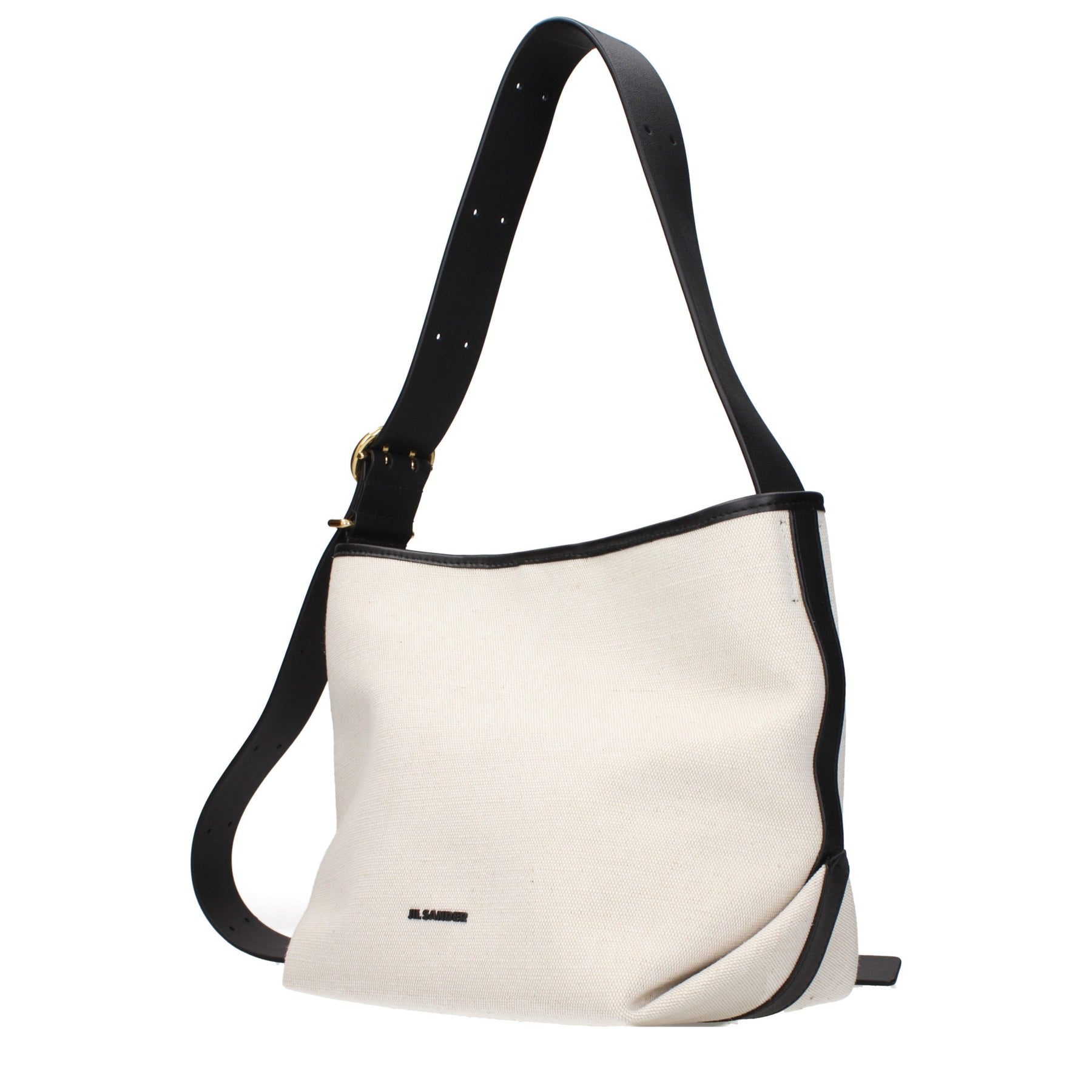 Jil Sander Beige Fabric Crossbody Bag | Regal Royce