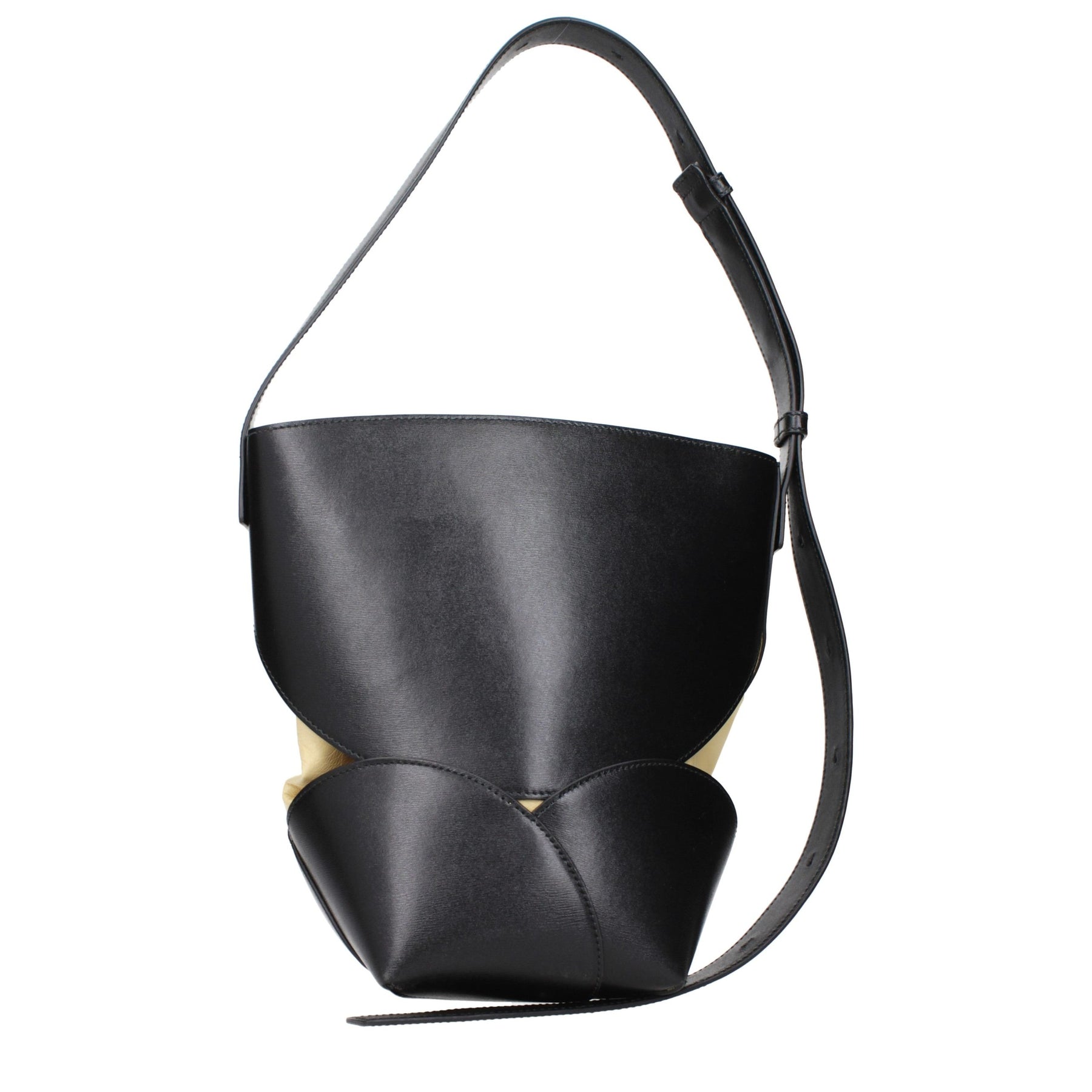 Jil Sander Black Leather Crossbody Bag | Regal Royce