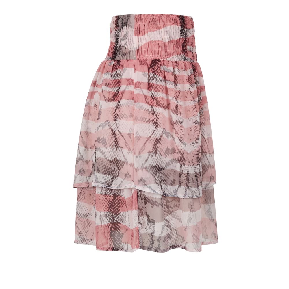 Trussardi Jeans Pink Polyester Women Skirt | Regal Royce