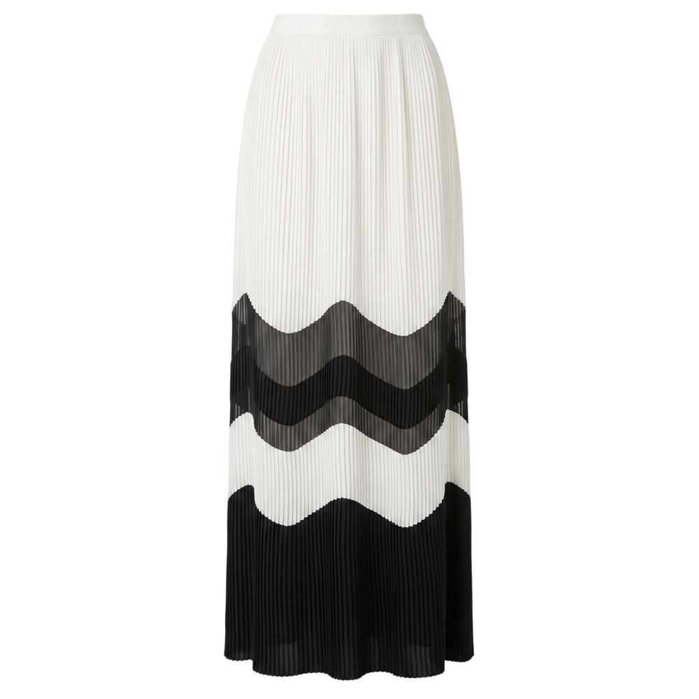 Trussardi Jeans White Polyester Women Skirt | Regal Royce