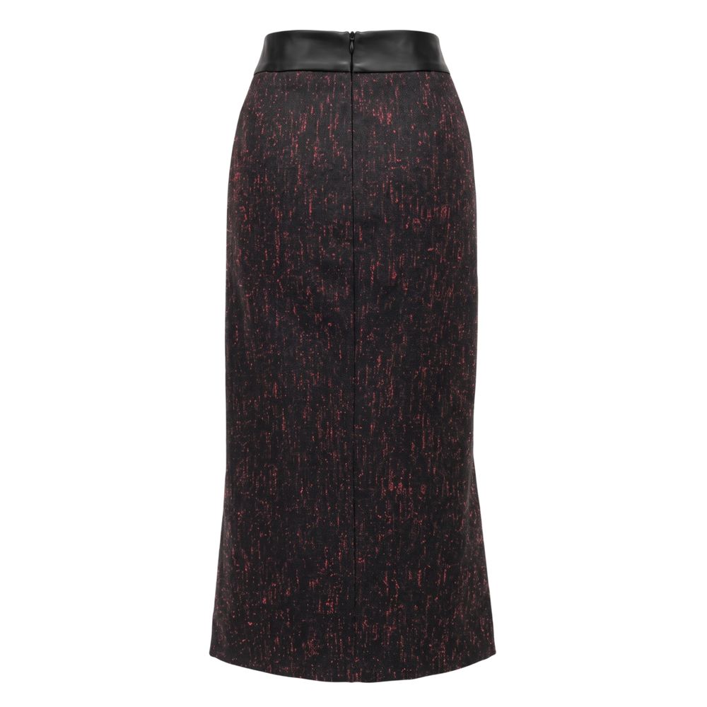Trussardi Black Wool Women Skirt | Regal Royce