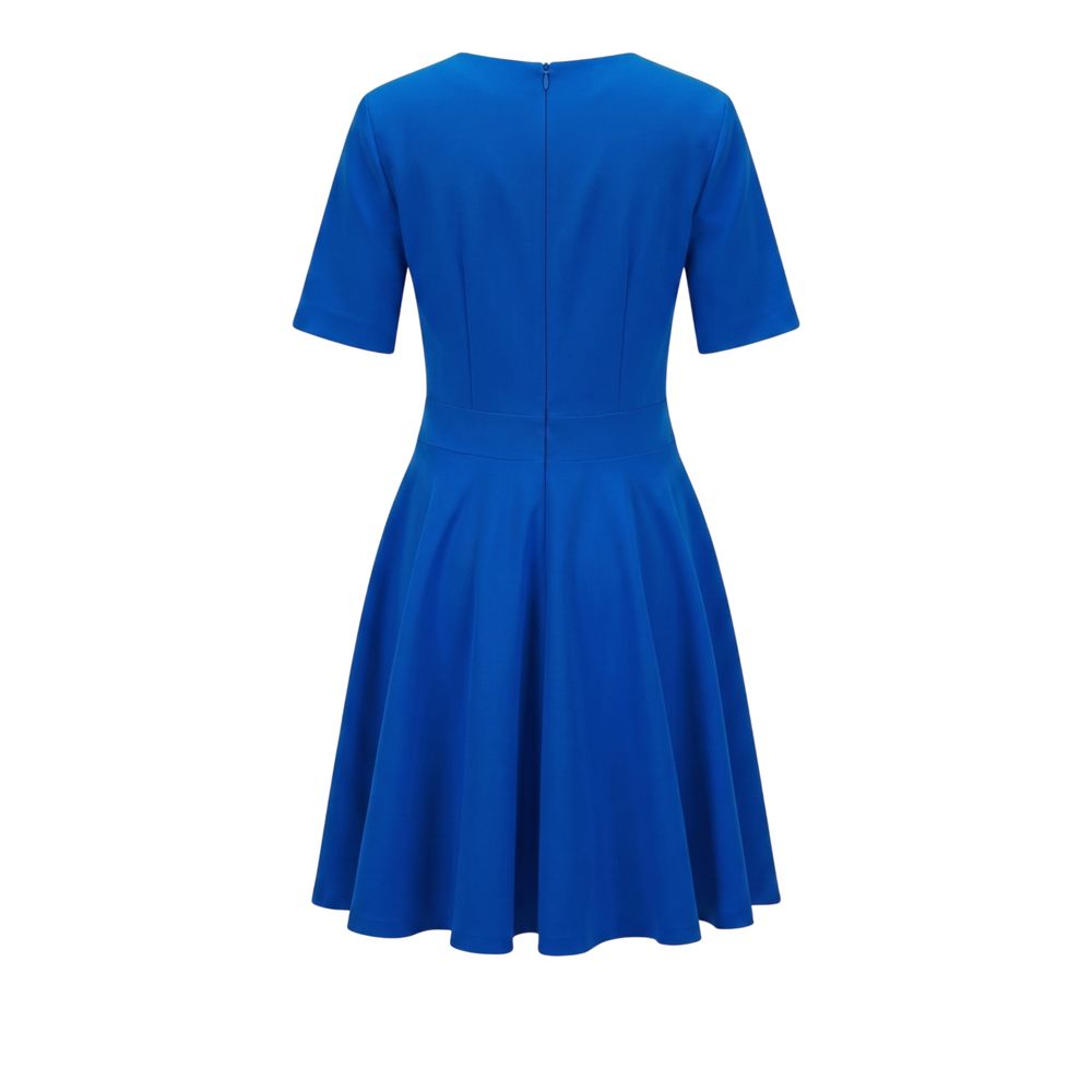 Trussardi Jeans Blue Poliestere Women Dress | Regal Royce