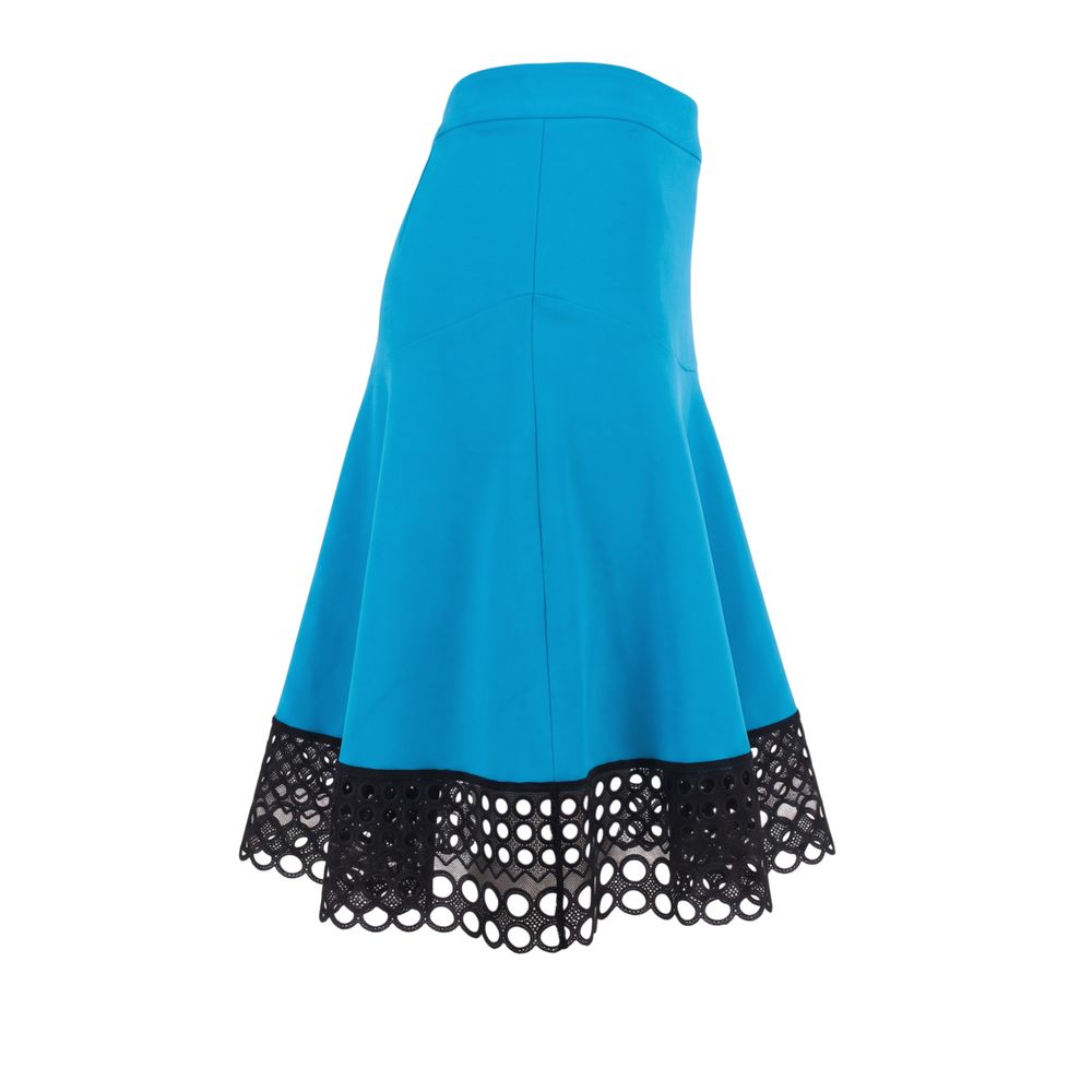 Trussardi Blue Acetate Women Skirt | Regal Royce
