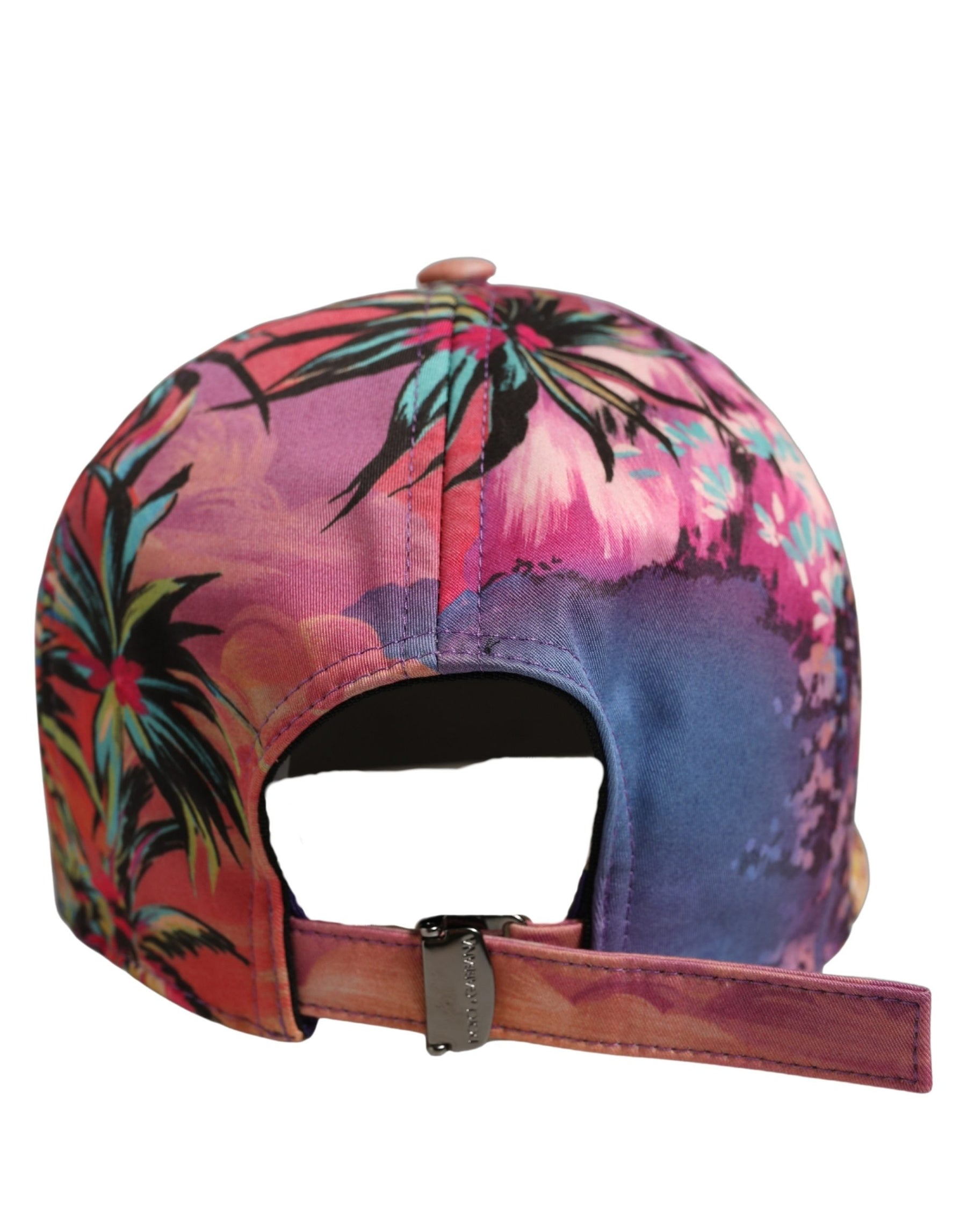 Dolce & Gabbana Multicolor Tropical Themed Baseball Capello Hat | Regal Royce