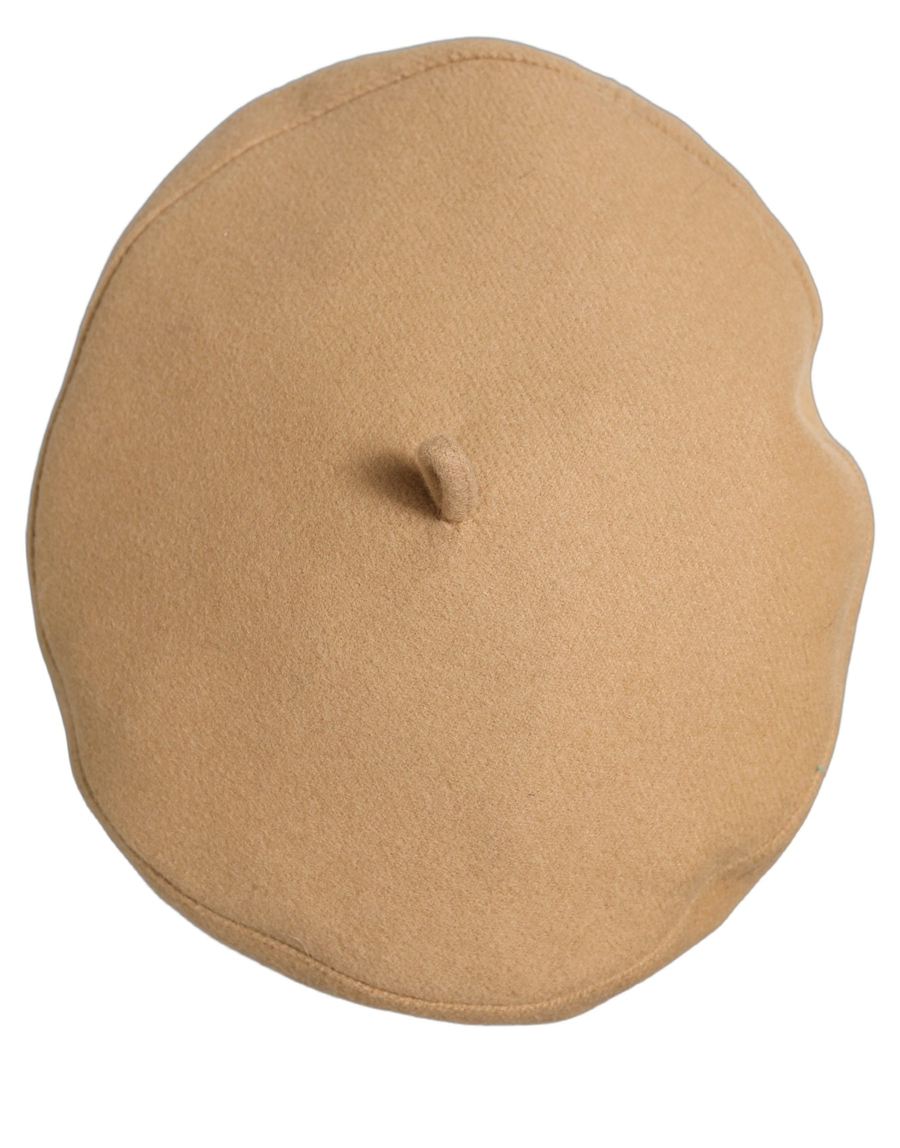 Dolce & Gabbana Beige Wool French Style Beret Capello Hat | Regal Royce