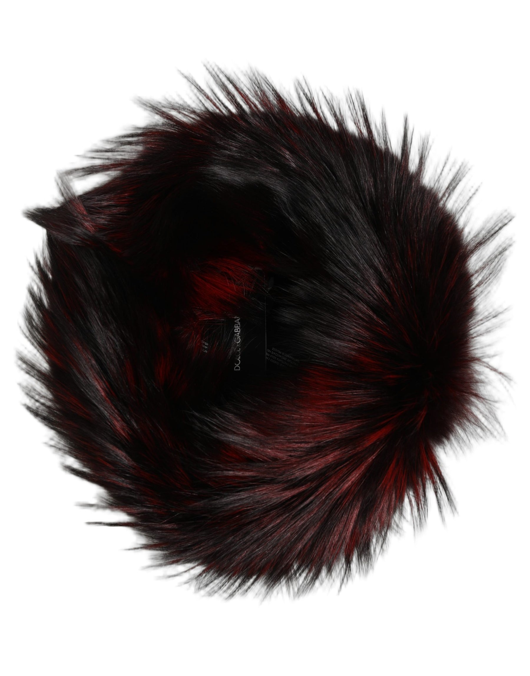 Dolce & Gabbana Red Fox Mink Fur Womens Bucket Capello Hat | Regal Royce