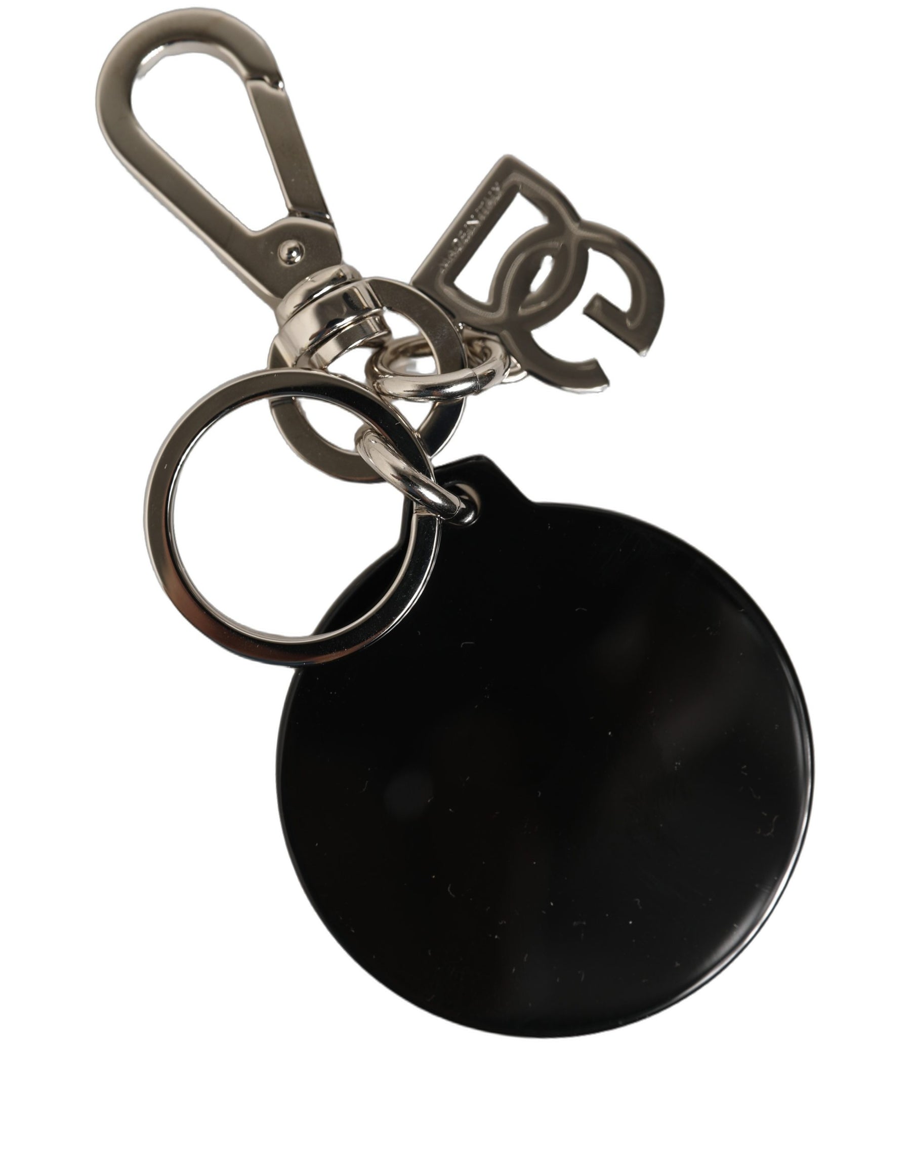 Dolce & Gabbana Black Kaisen Panda Chibi Charm Metal Keychain Keyring | Regal Royce