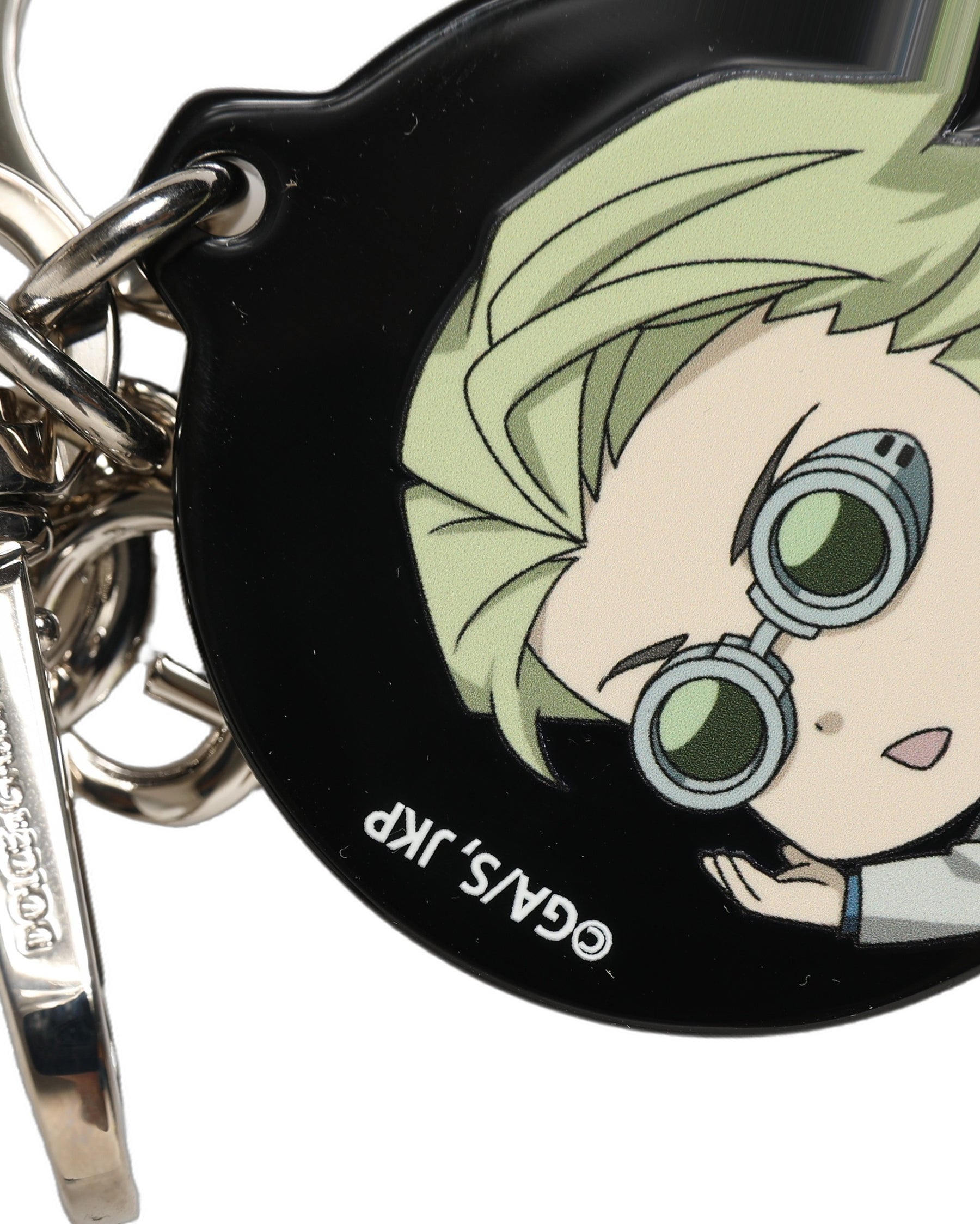Dolce & Gabbana Black Kaisen Kento Nanami Charm Metal Keychain Keyring | Regal Royce