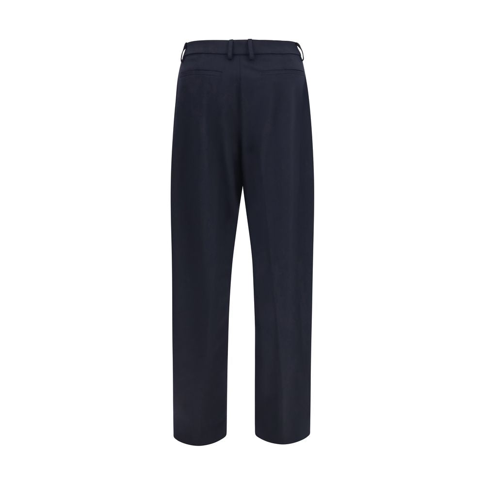 The Latest Blue Polyester Dress Pants | Regal Royce