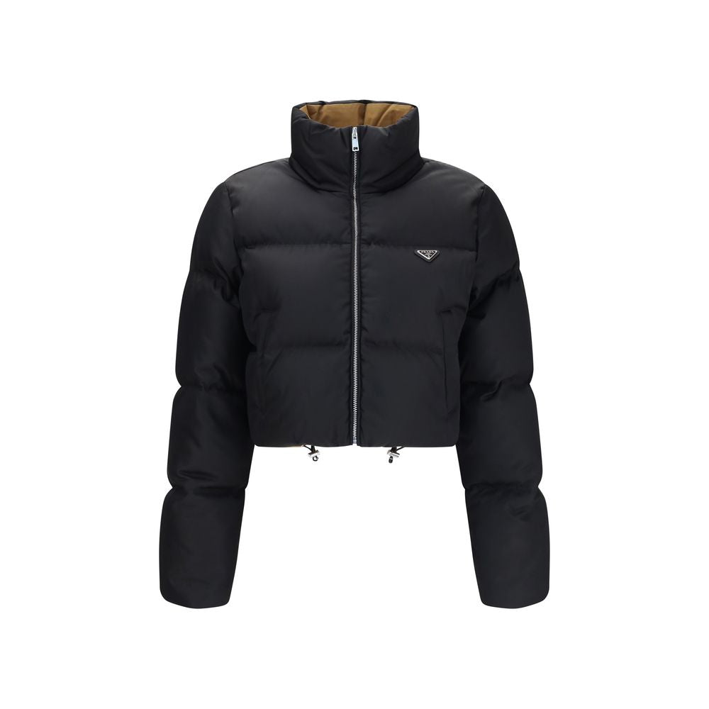 Prada Black Goose Down Full-Length Jacket | Regal Royce