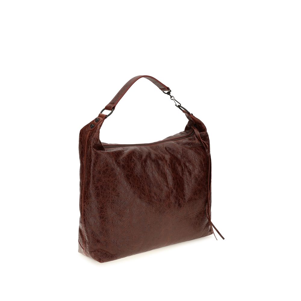 Balenciaga Bordeaux Lamb Ovis Aries Aries Shoulder Bag | Regal Royce