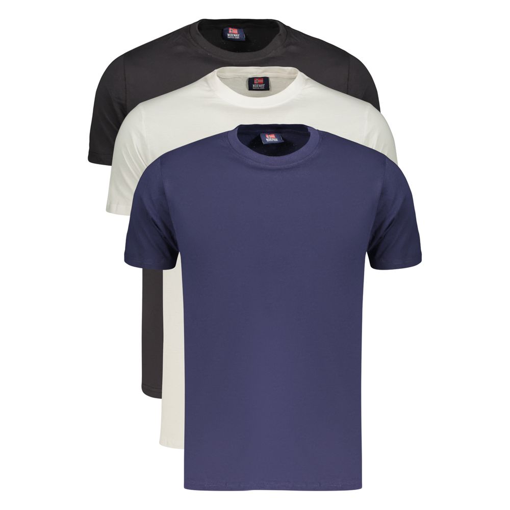 Norway 1963 White Cotton Men's T-Shirt | Regal Royce