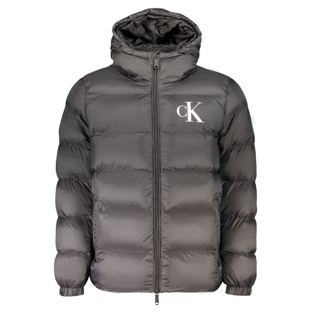Calvin Klein Black Nylon Men's Jacket | Regal Royce