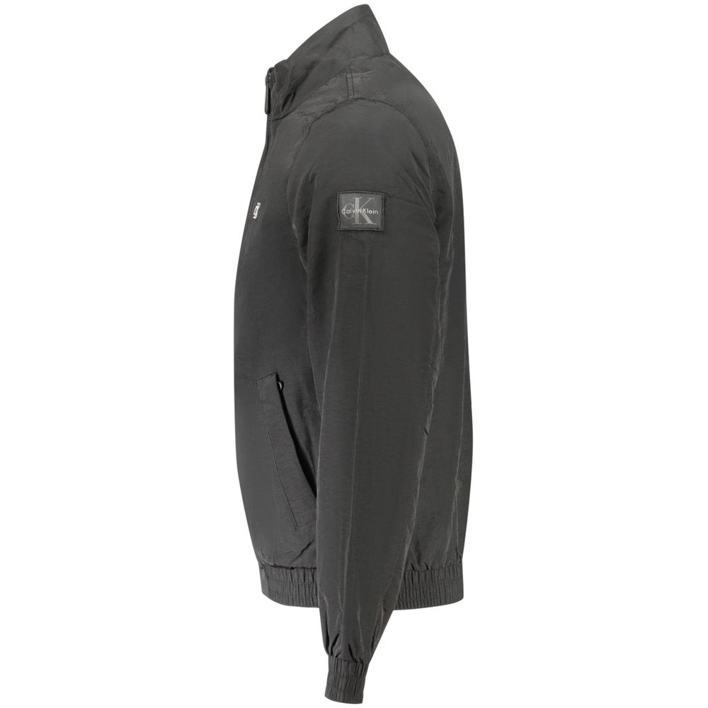 Calvin Klein Black Poliammide Men's Jacket | Regal Royce