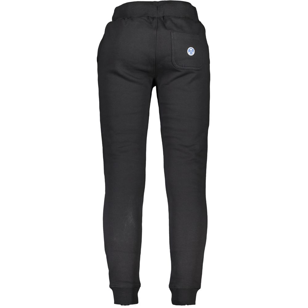 North Sails Black Cotton Men's Jogger Pants | Regal Royce