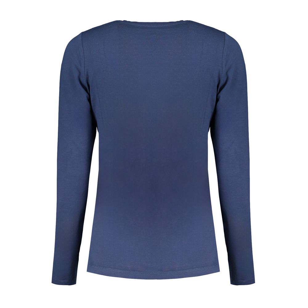 Pepe Jeans Blue Cotton Women's T-Shirt | Regal Royce