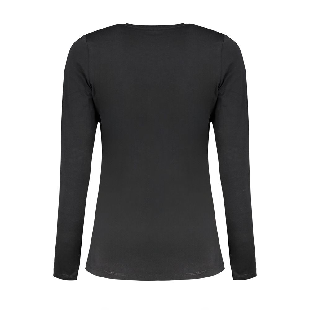 Pepe Jeans Black Cotton Women's T-Shirt | Regal Royce