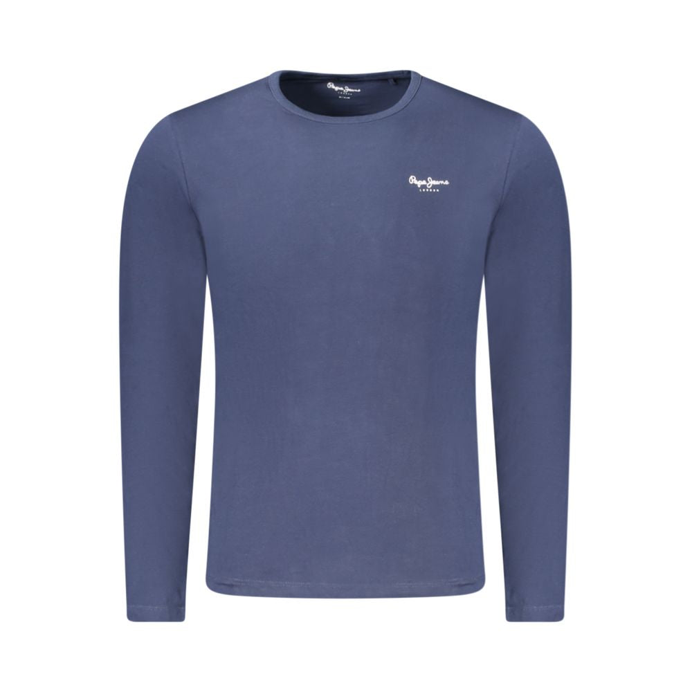 Pepe Jeans Blue Cotton Men T-Shirt | Regal Royce