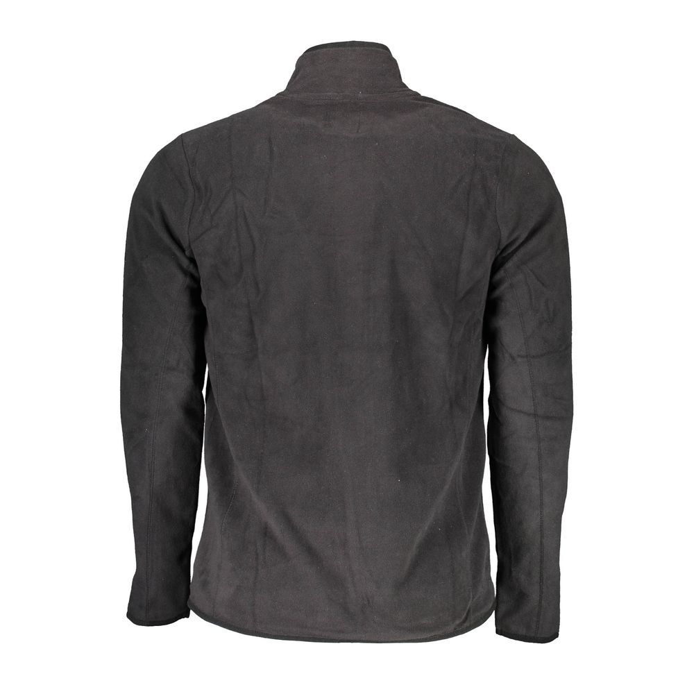 Gianmarco Venturi Black Polyester Men's Sweatshirt | Regal Royce