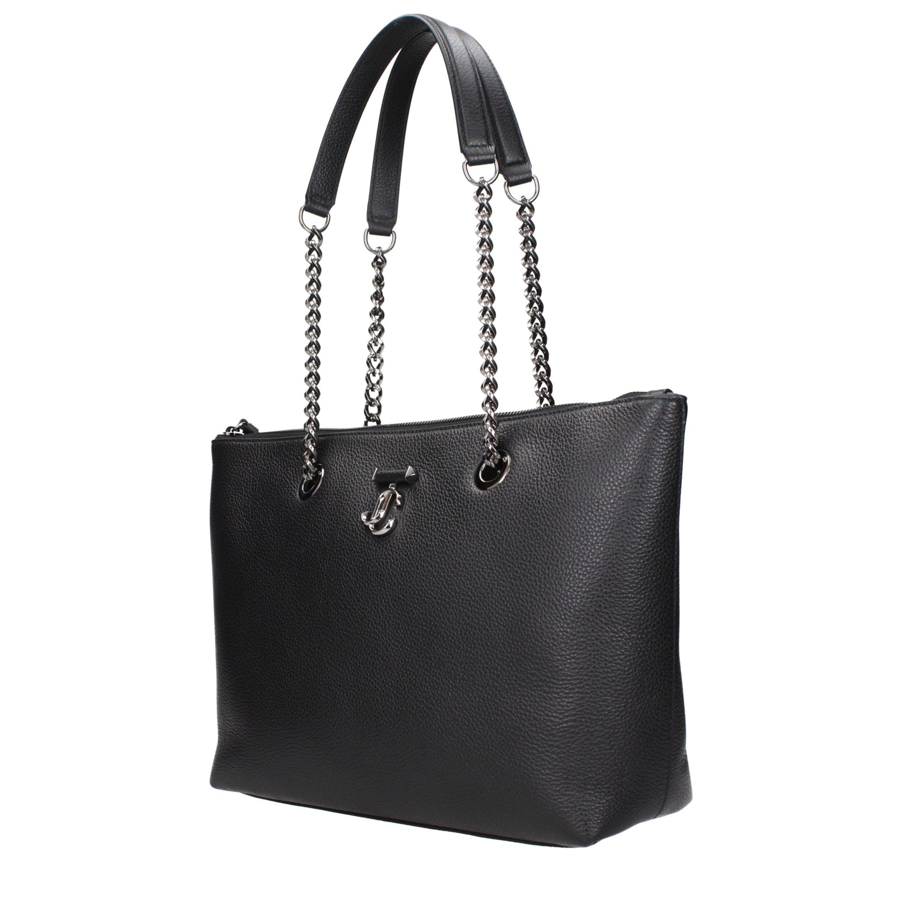 Jimmy Choo Black Leather Shoulder Bag | Regal Royce