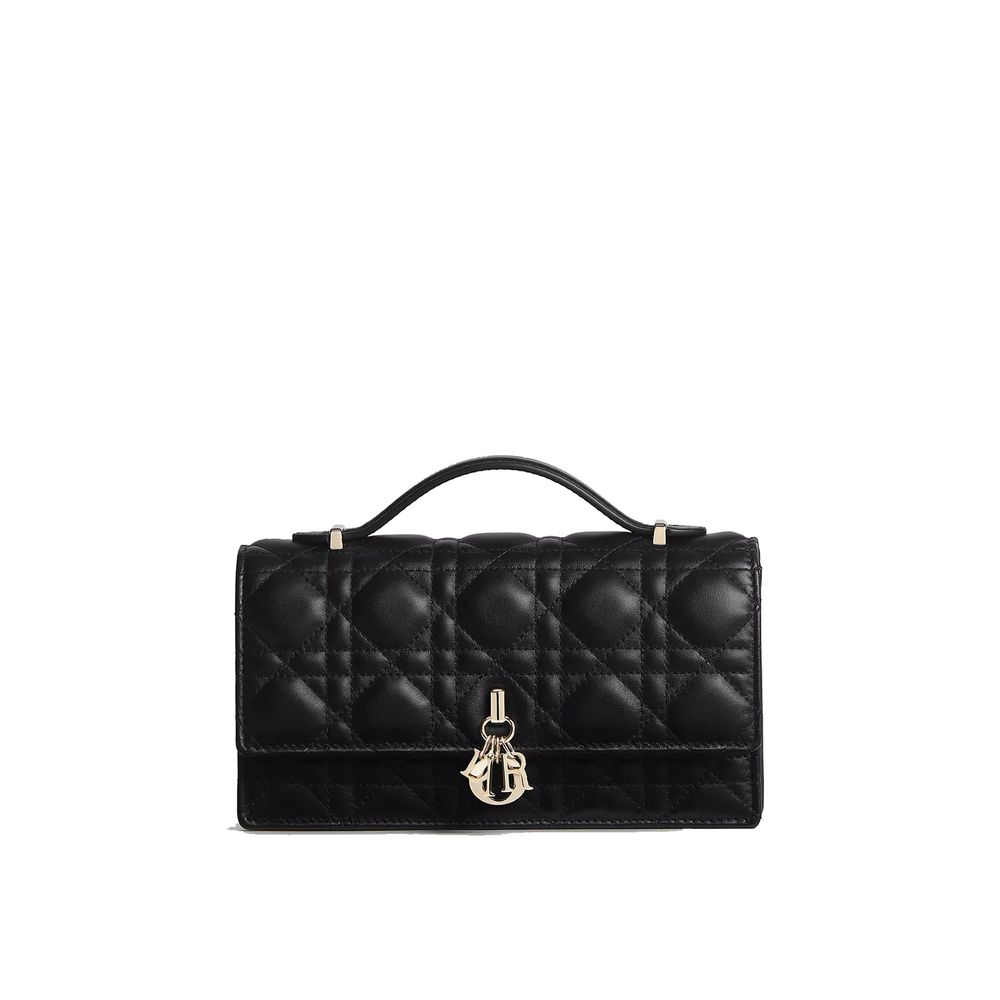 Dior Black Leather Shoulder Bag | Regal Royce