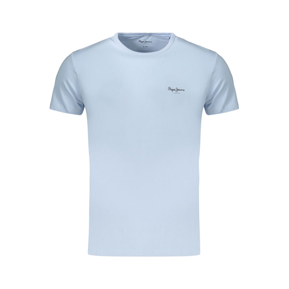Pepe Jeans Azzurro Cotton Mens T-Shirt | Regal Royce