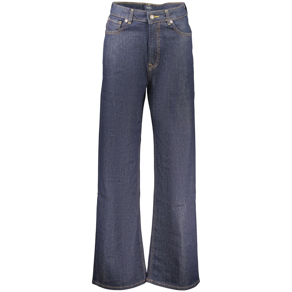 Pepe Jeans Blue Cotton Women's Jean | Regal Royce