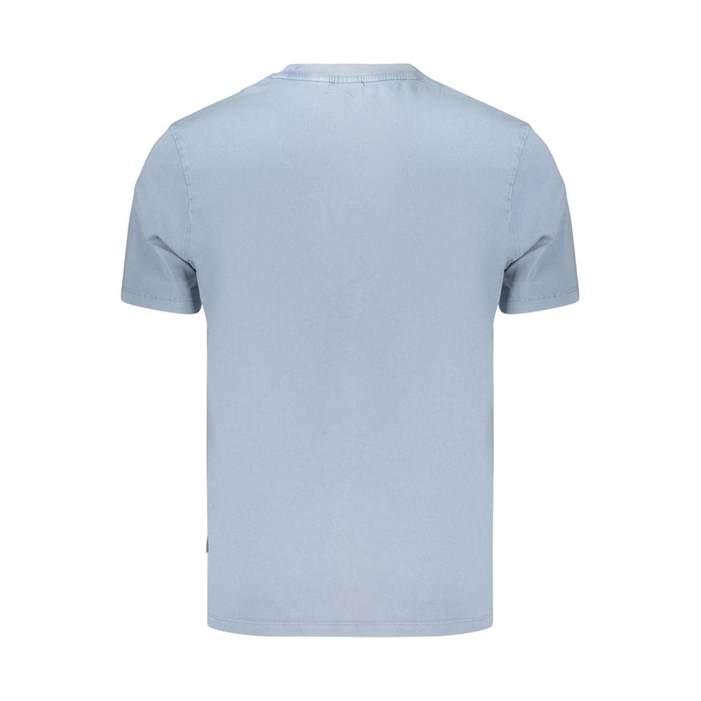Pepe Jeans Azzurro Cotton Men's T-Shirt | Regal Royce