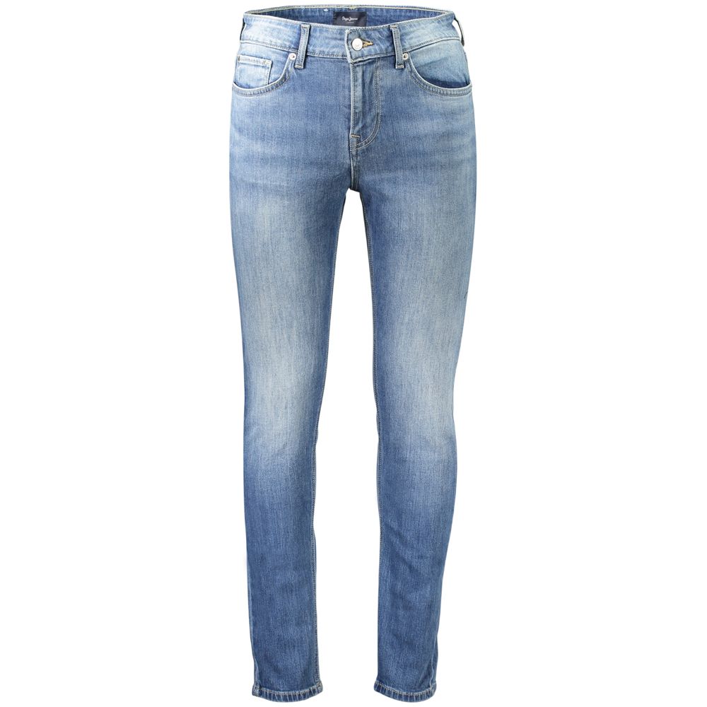 Pepe Jeans Blue Cotton Mens Jean | Regal Royce