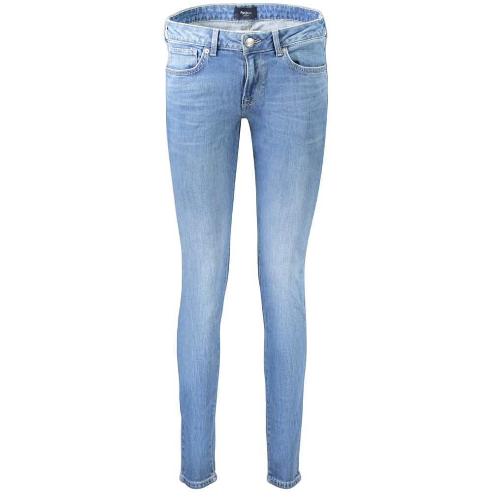 Pepe Jeans Blue Cotton Women's Jean | Regal Royce
