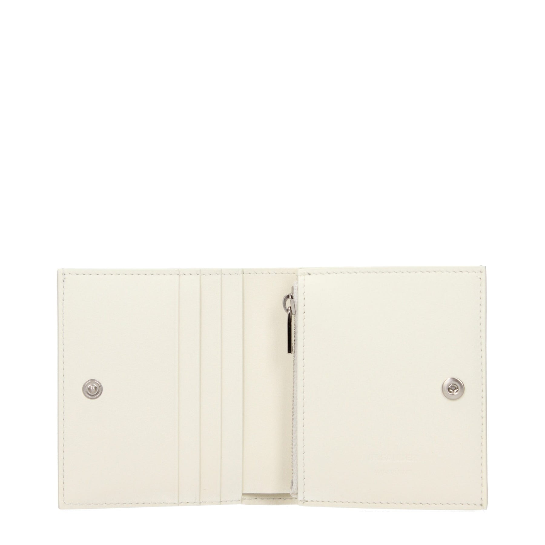 Jil Sander White Leather Wallet | Regal Royce