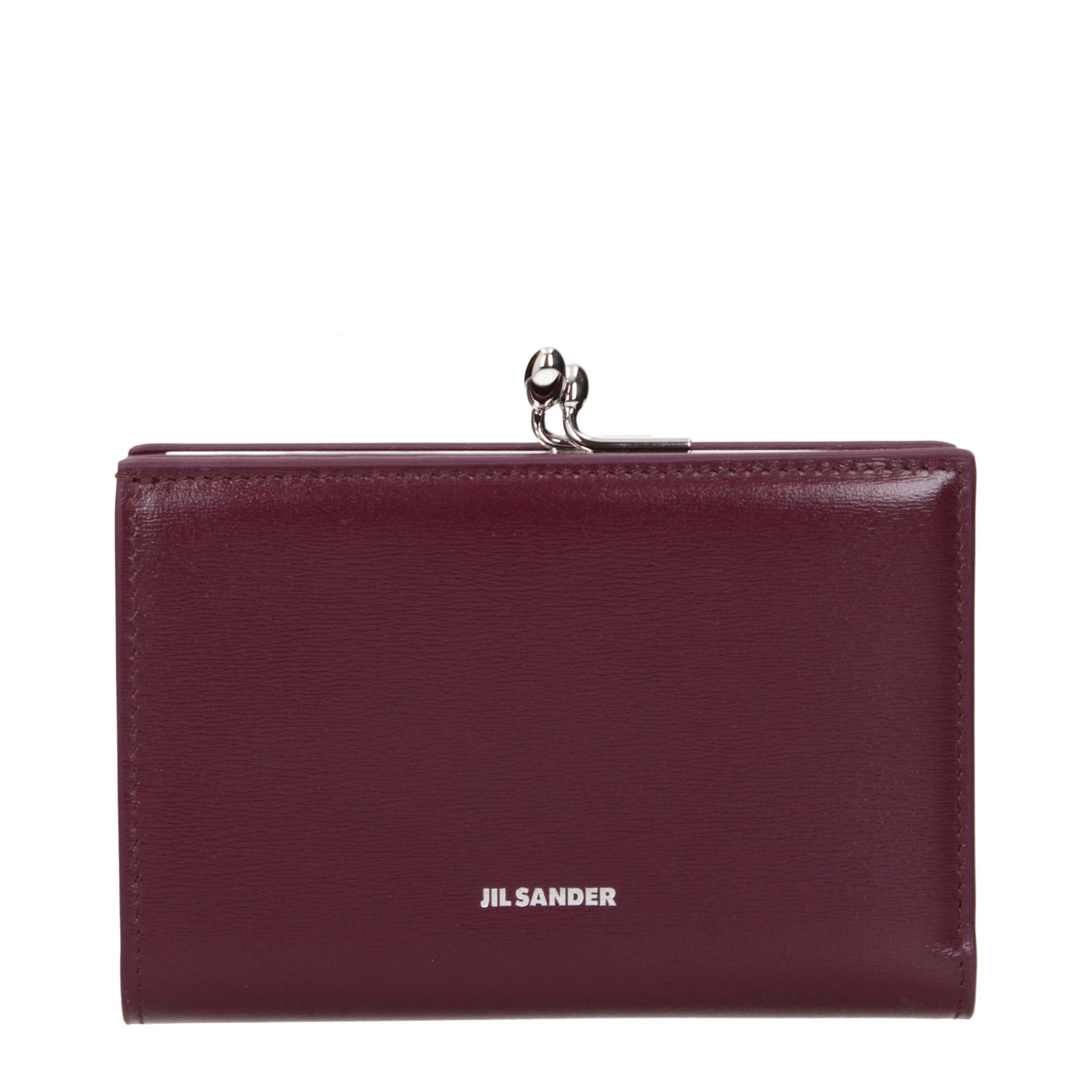 Jil Sander Red Leather Wallet | Regal Royce