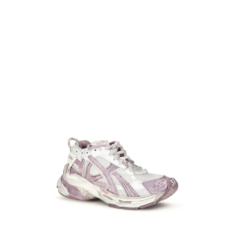 Balenciaga Purple Polyester Athletic Sneakers | Regal Royce