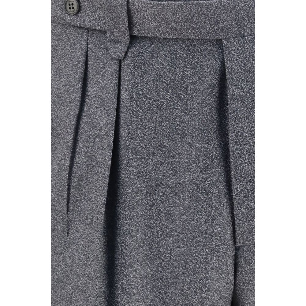 Brioni Gray Wool Oves Aries Casual Pants | Regal Royce