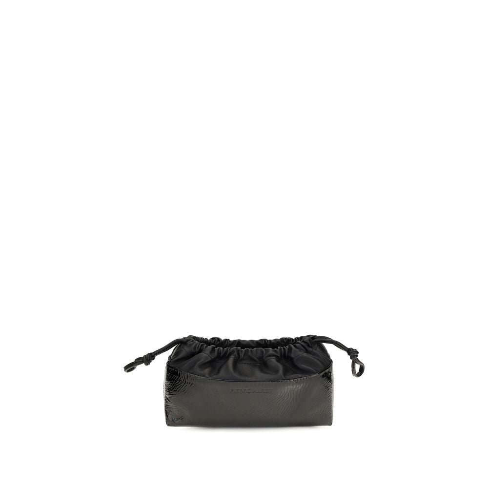 Pierre Hardy Black Calf Leather Bos Taurus Shoulder Bag | Regal Royce