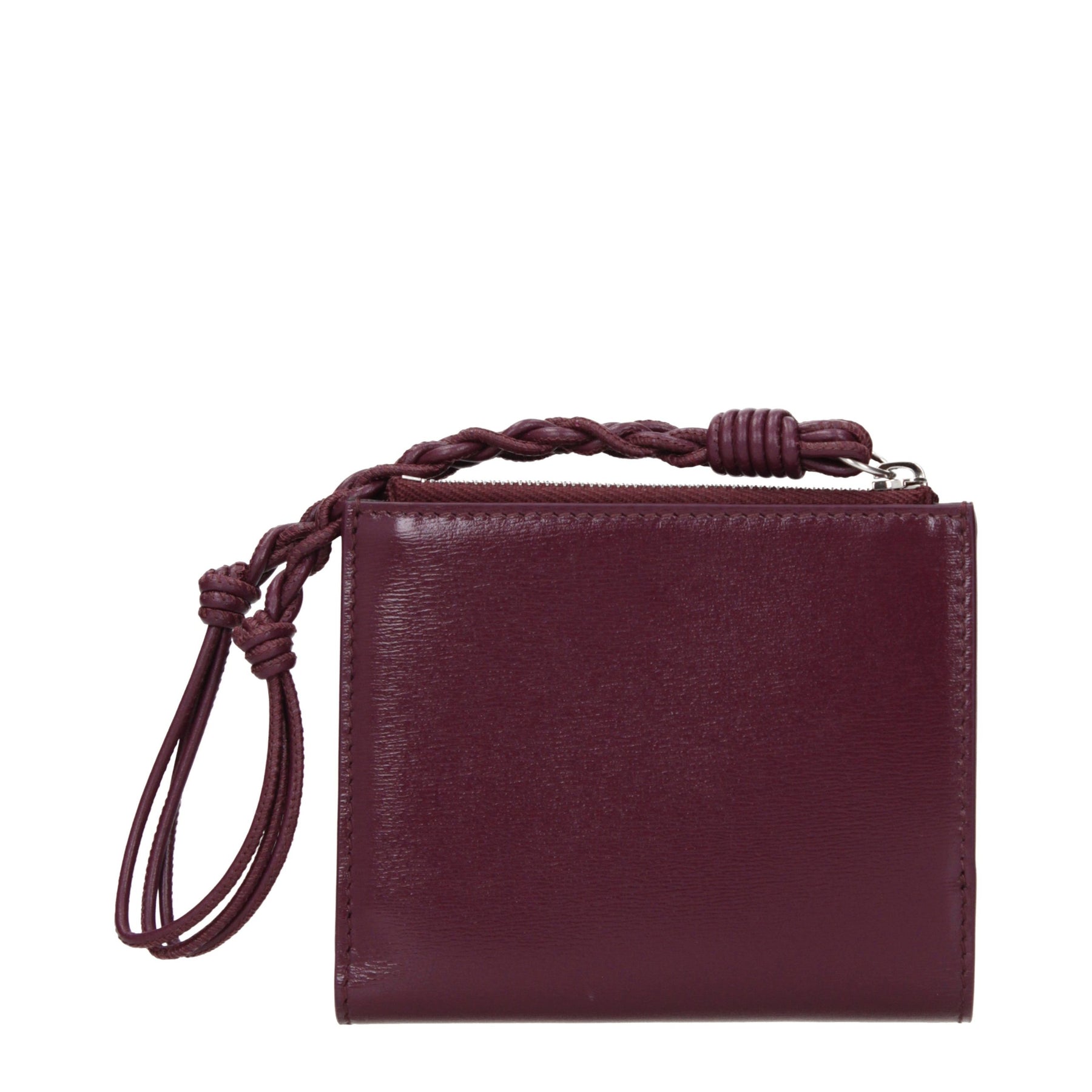 Jil Sander Red Leather Wallet | Regal Royce