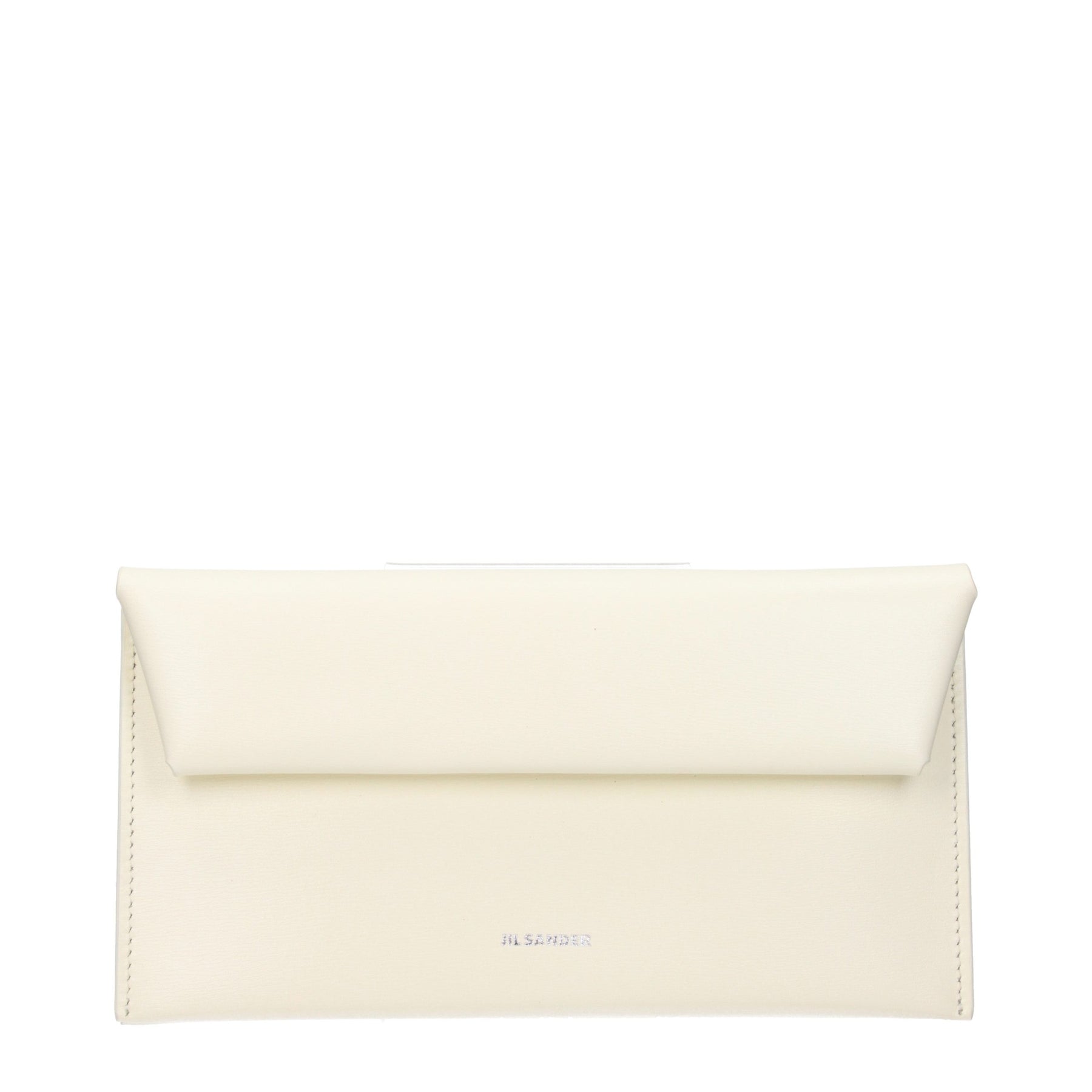 Jil Sander Beige Leather Wallet | Regal Royce