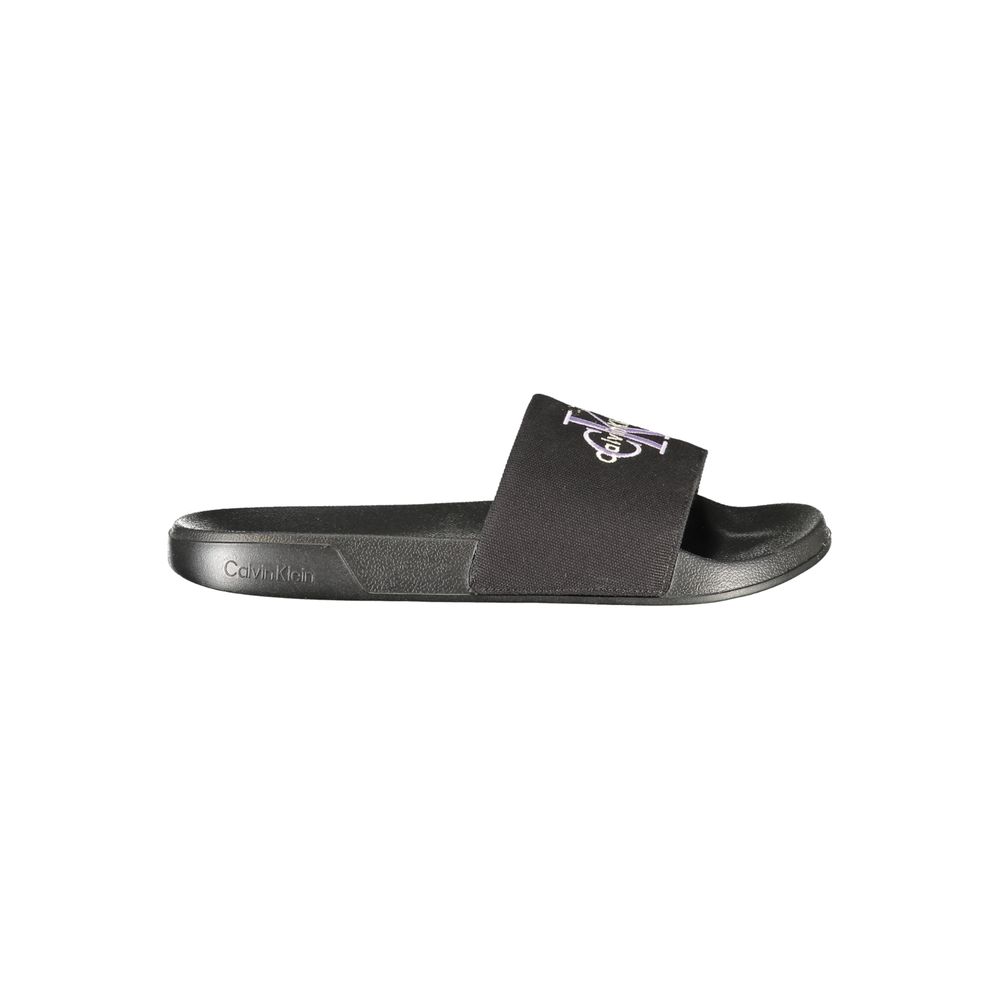 Calvin Klein Nero Polyurethane Women Ciabatta | Regal Royce